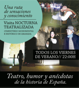Visita nocturna teatralizada Cementerio de Granada