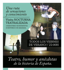 Visita nocturna teatralizada Cementerio de Granada