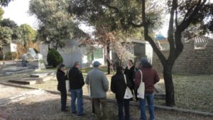Viista guiada cementerio de Terrassa para la APESOTE