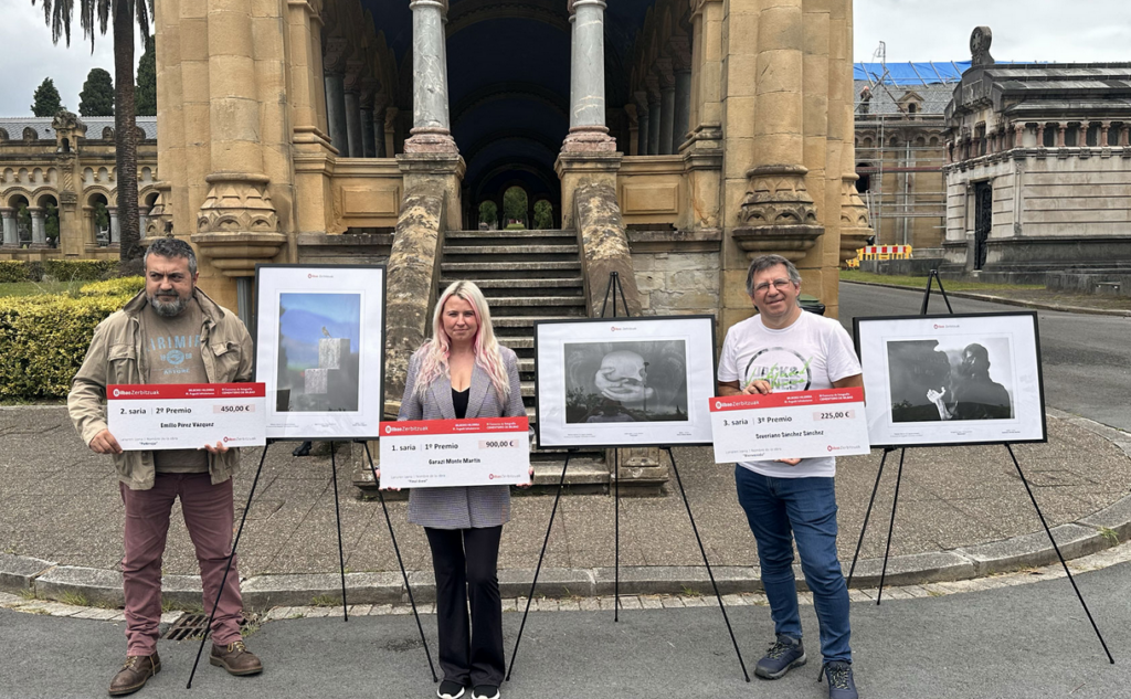 Ganadores del III Concurso de fotografia Cementerio de Bilbao 2024