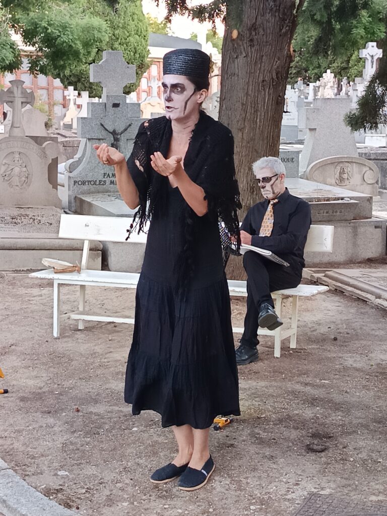 Visita nocturna Teatralizada cementerio Almudena 2024